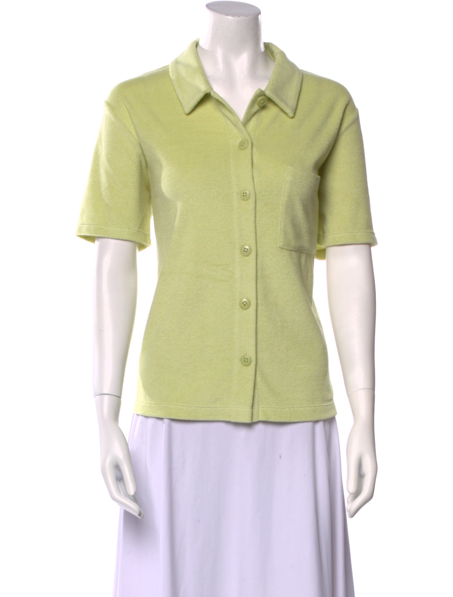 Reformation Short Sleeve Polo