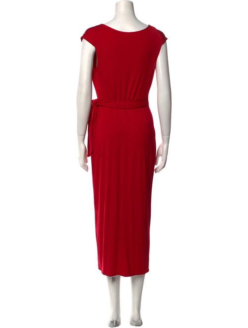 Reformation V-Neck Long Dress