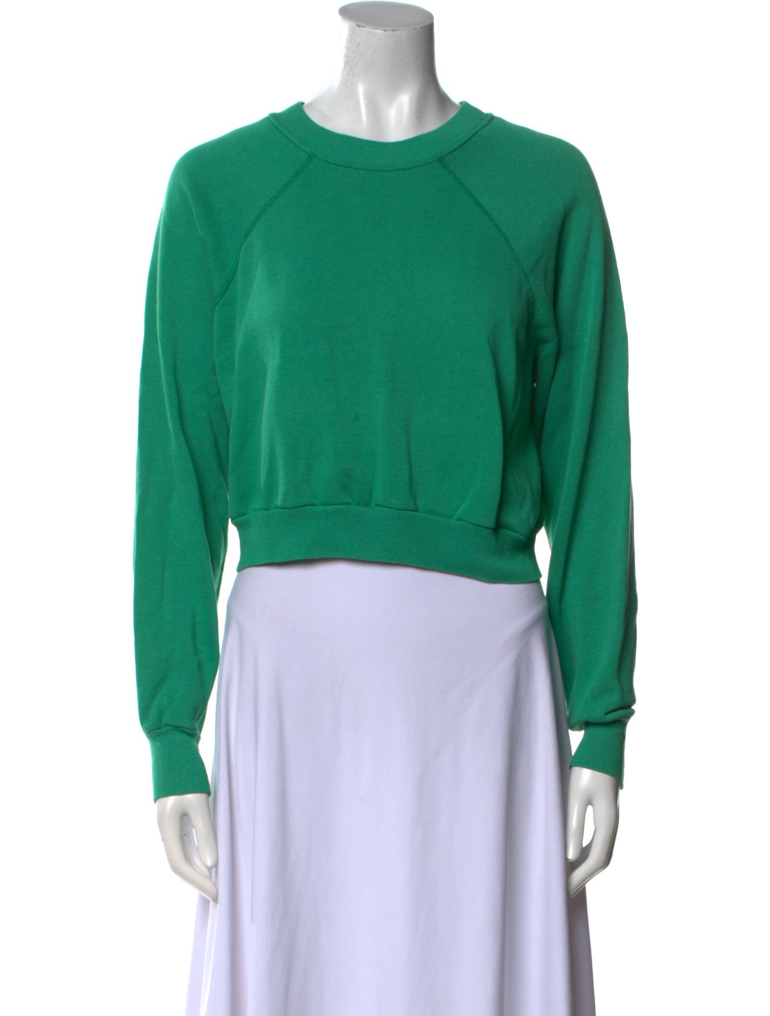 Reformation Crew Neck Long Sleeve Sweatshirt