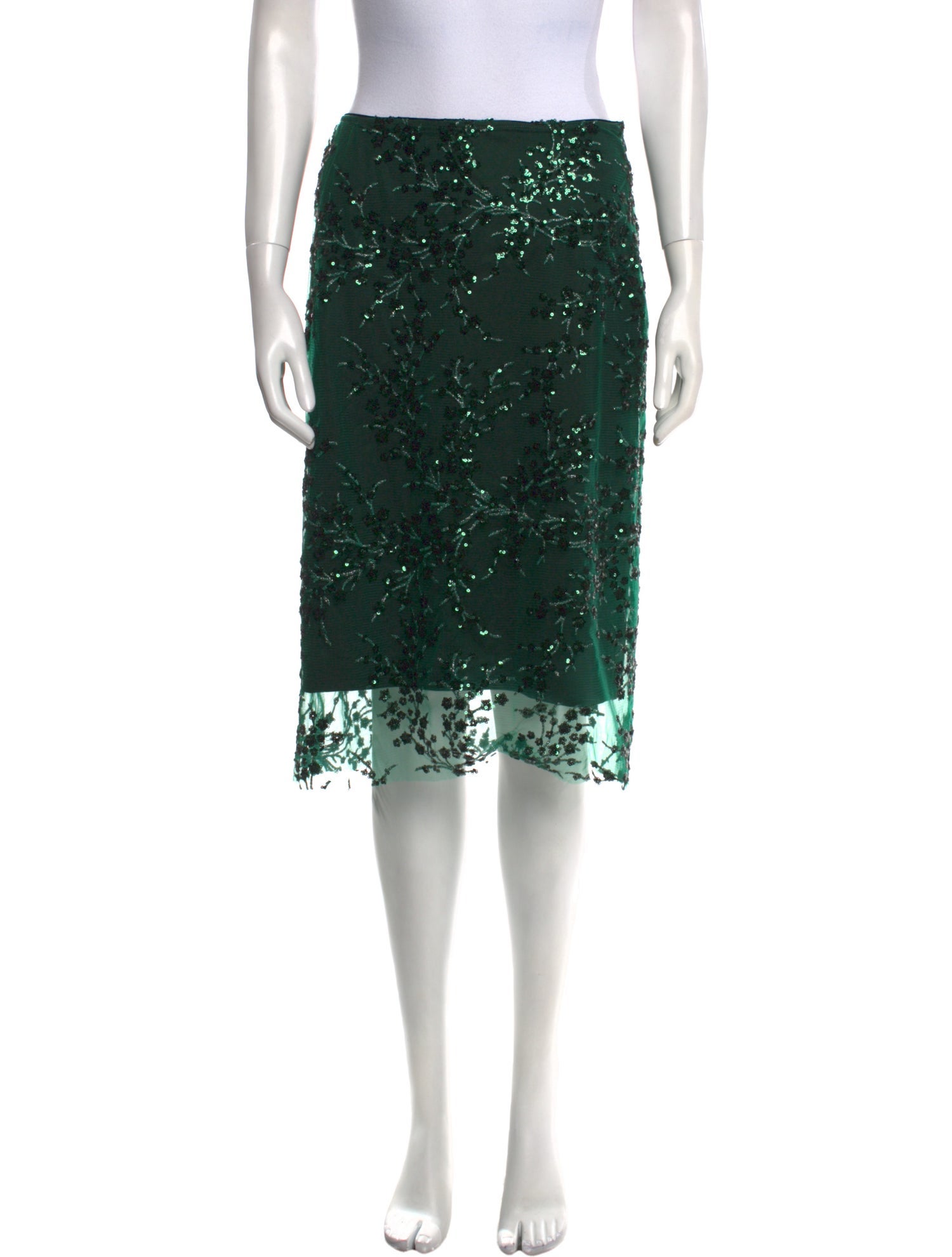 Reformation Nylon Knee-Length Skirt