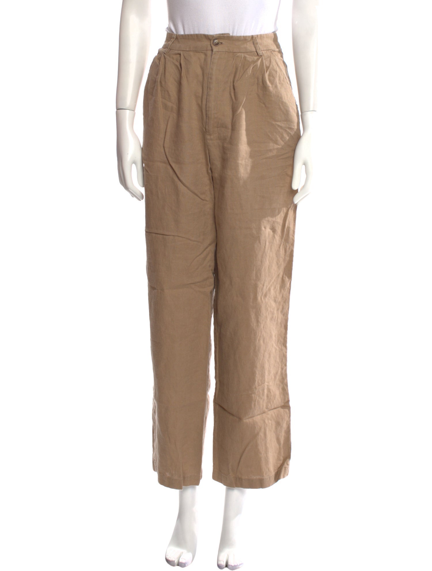 Reformation Linen Straight Leg Pants