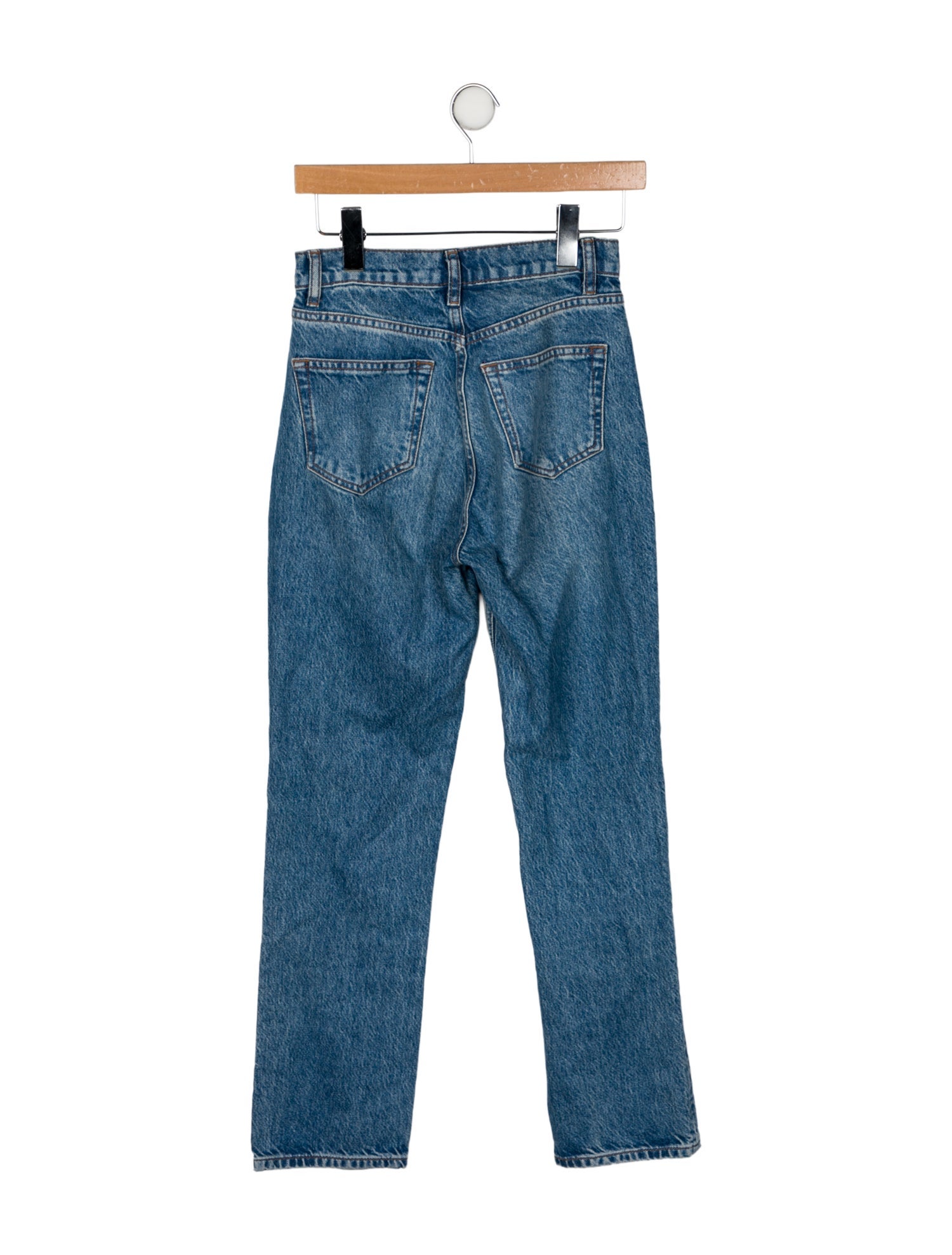 Reformation High-Rise Straight Leg Jeans