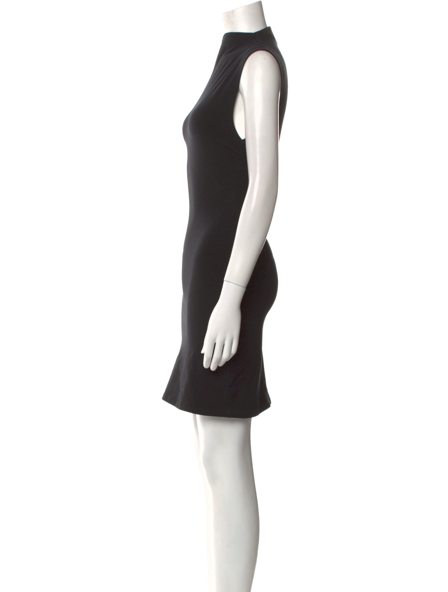 Reformation Mock Neck Mini Dress