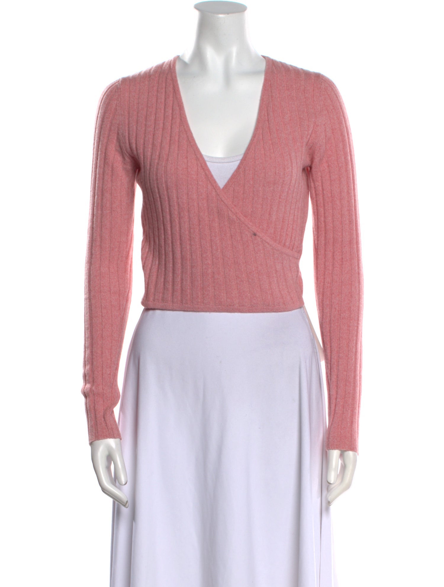 Reformation Cashmere V-Neck Sweater