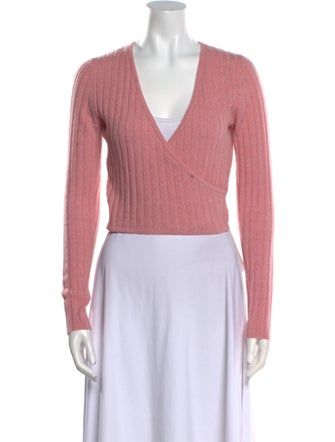 Reformation Cashmere V-Neck Sweater