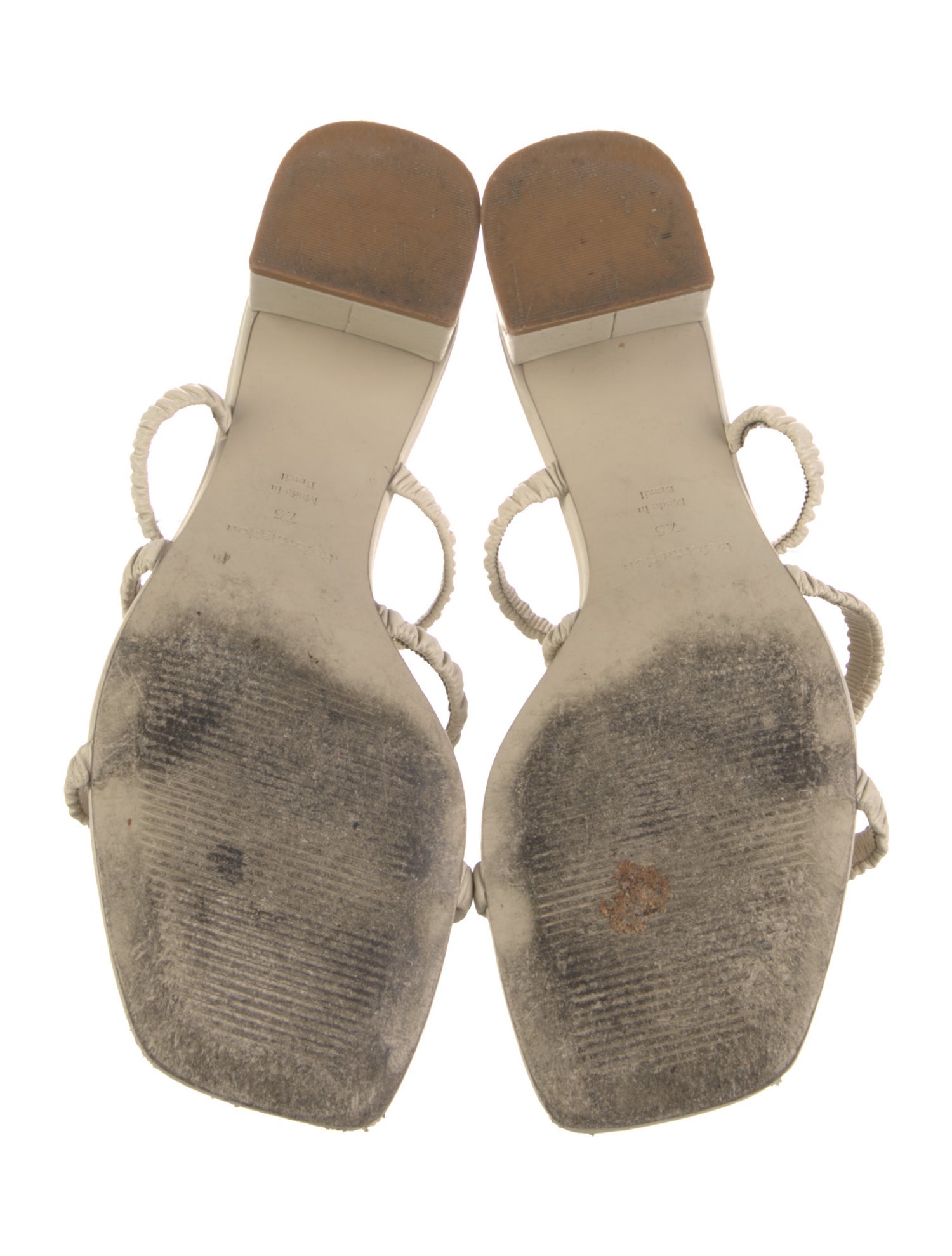 Reformation Leather Slides