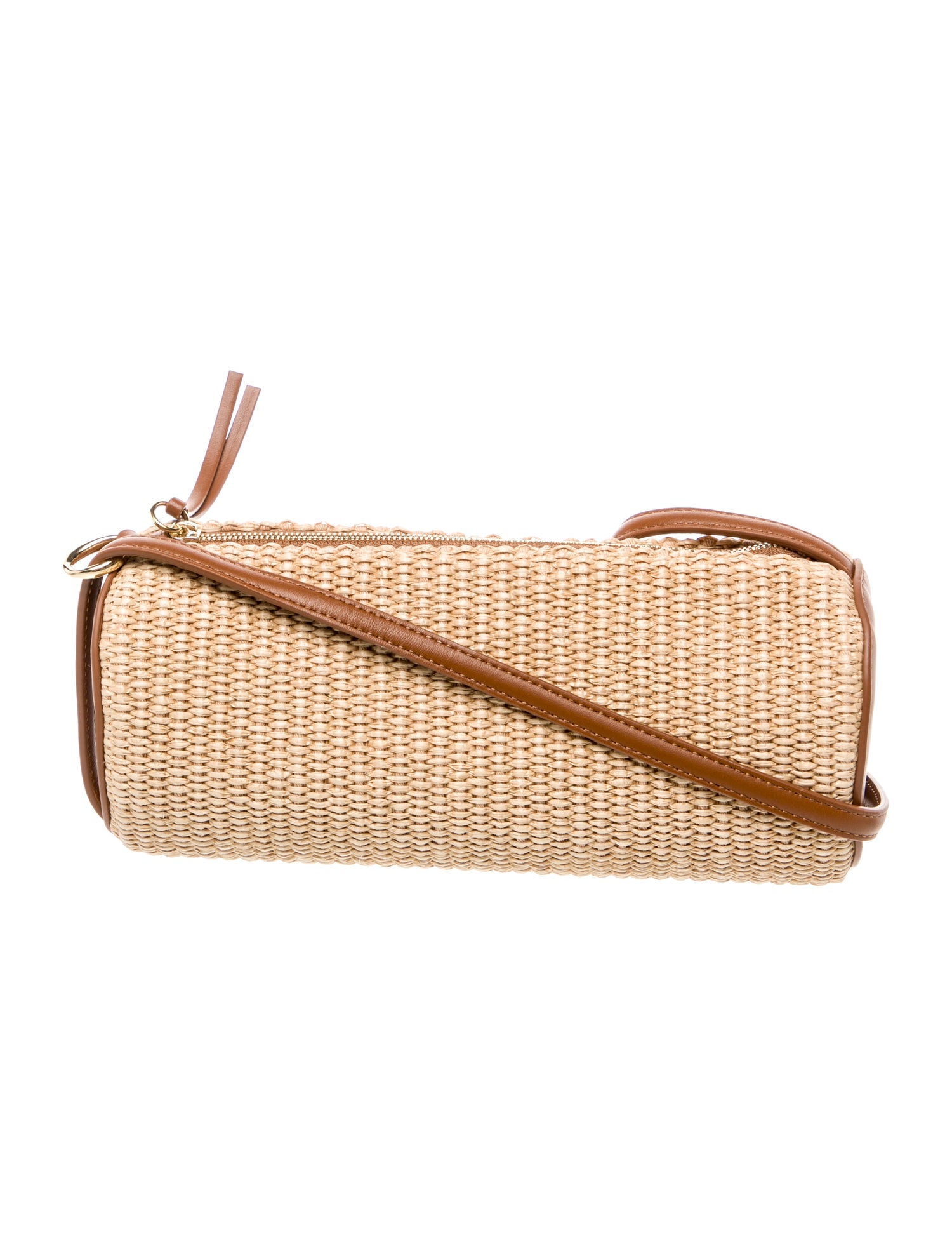 Reformation Raffia Shoulder Bag