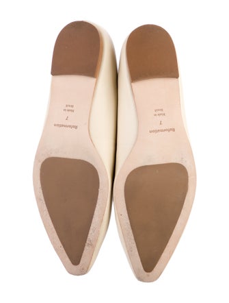 Reformation Leather Ballet Flats