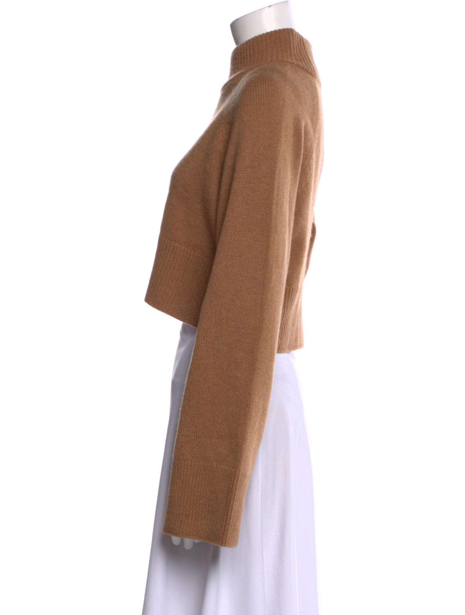 Reformation Cashmere Mock Neck Sweater