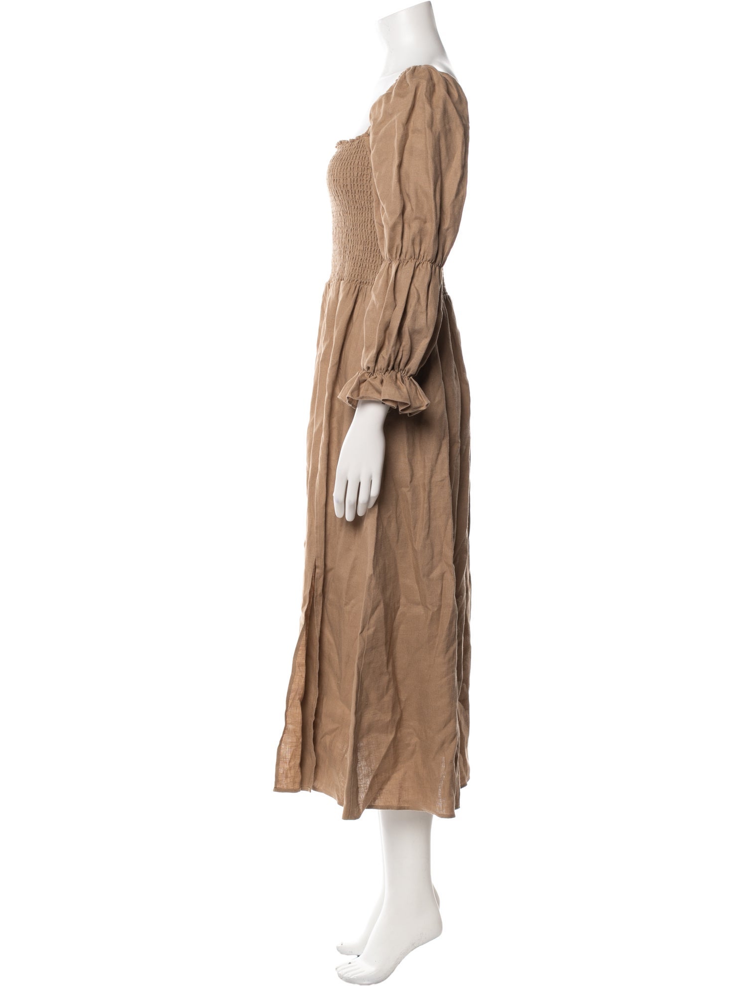 Reformation Linen Long Dress