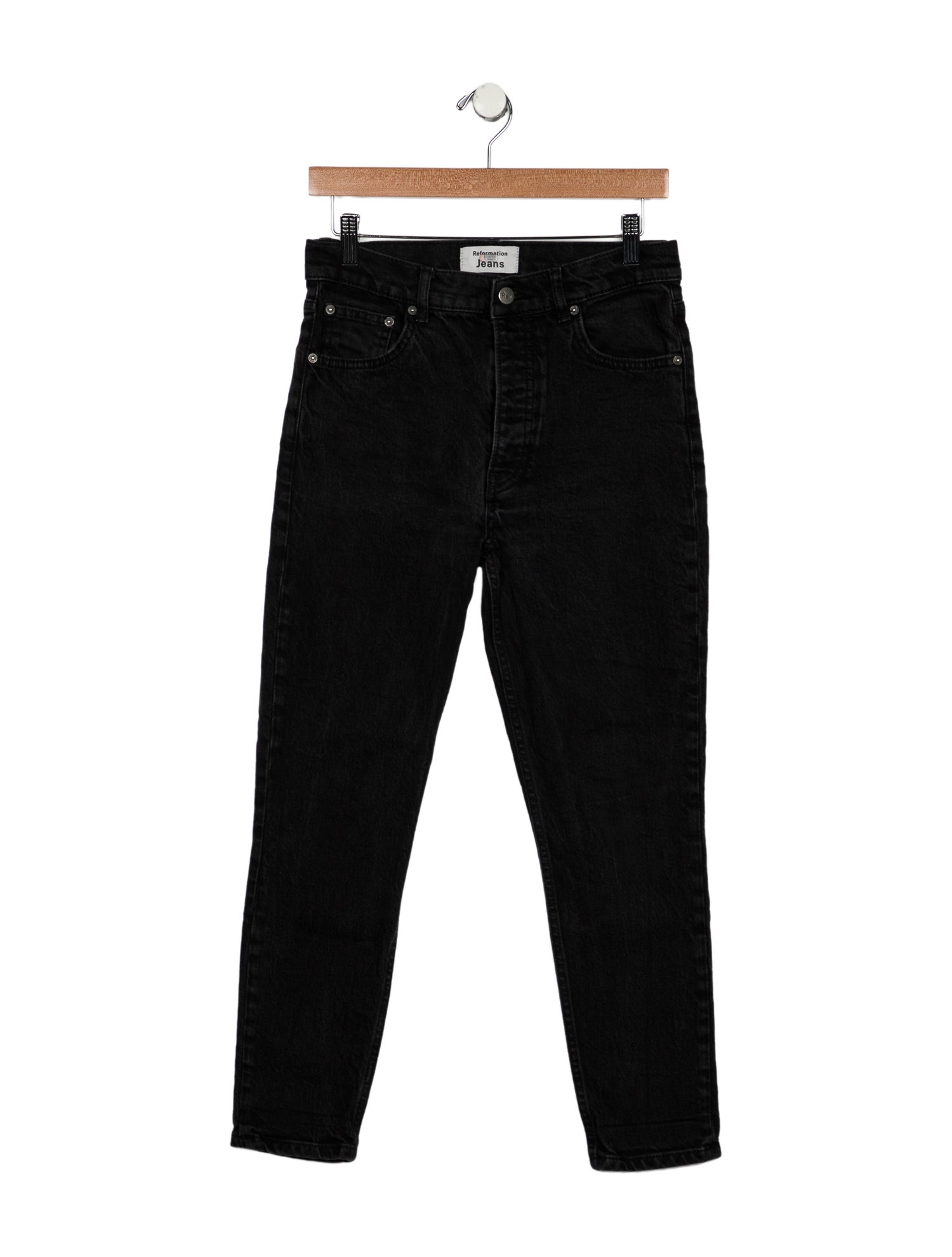 Reformation Mid-Rise Skinny Leg Jeans