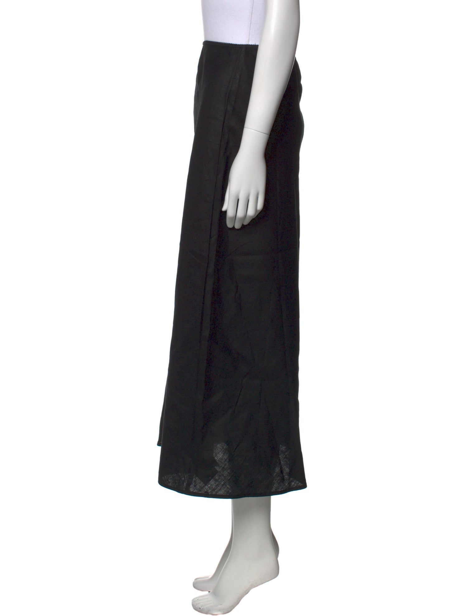 Reformation Linen Midi Length Skirt