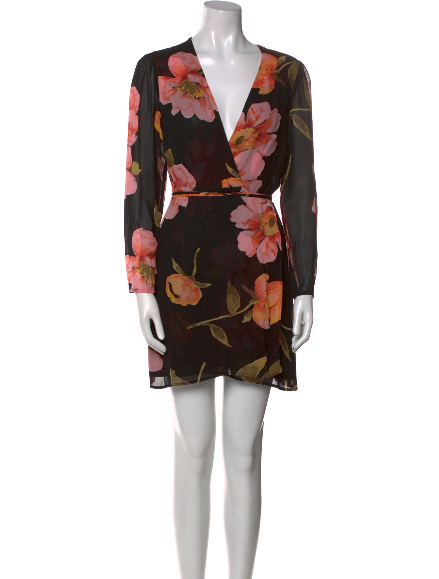 Reformation Silk Mini Dress