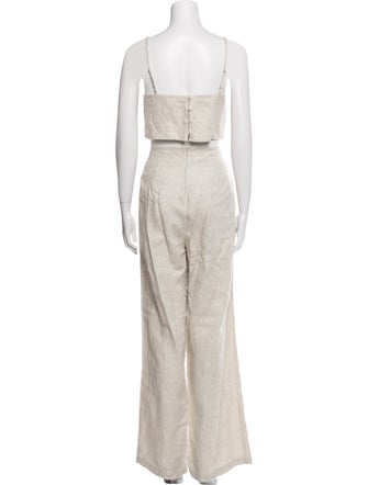 Reformation Linen Pant Set