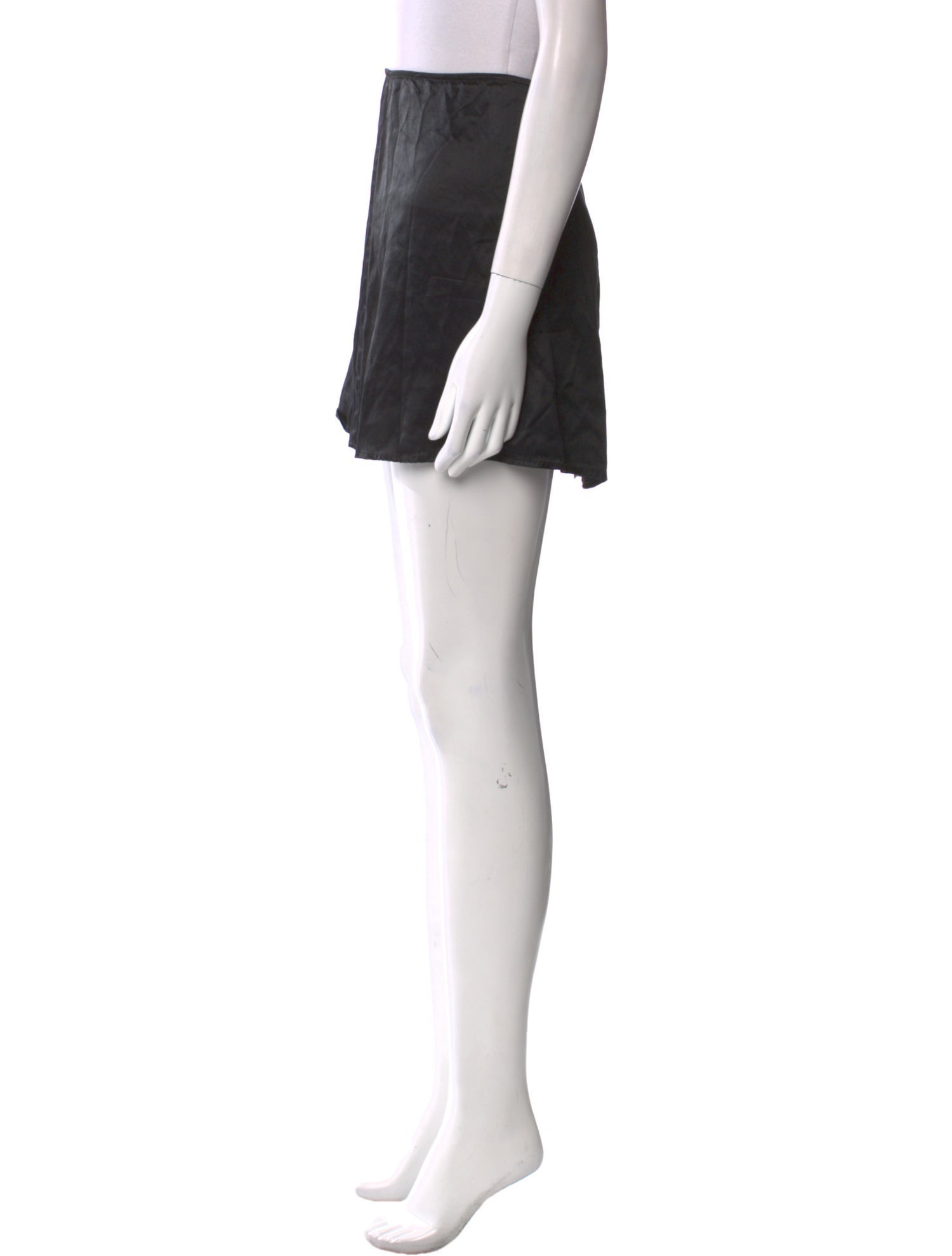 Reformation Silk Mini Skirt