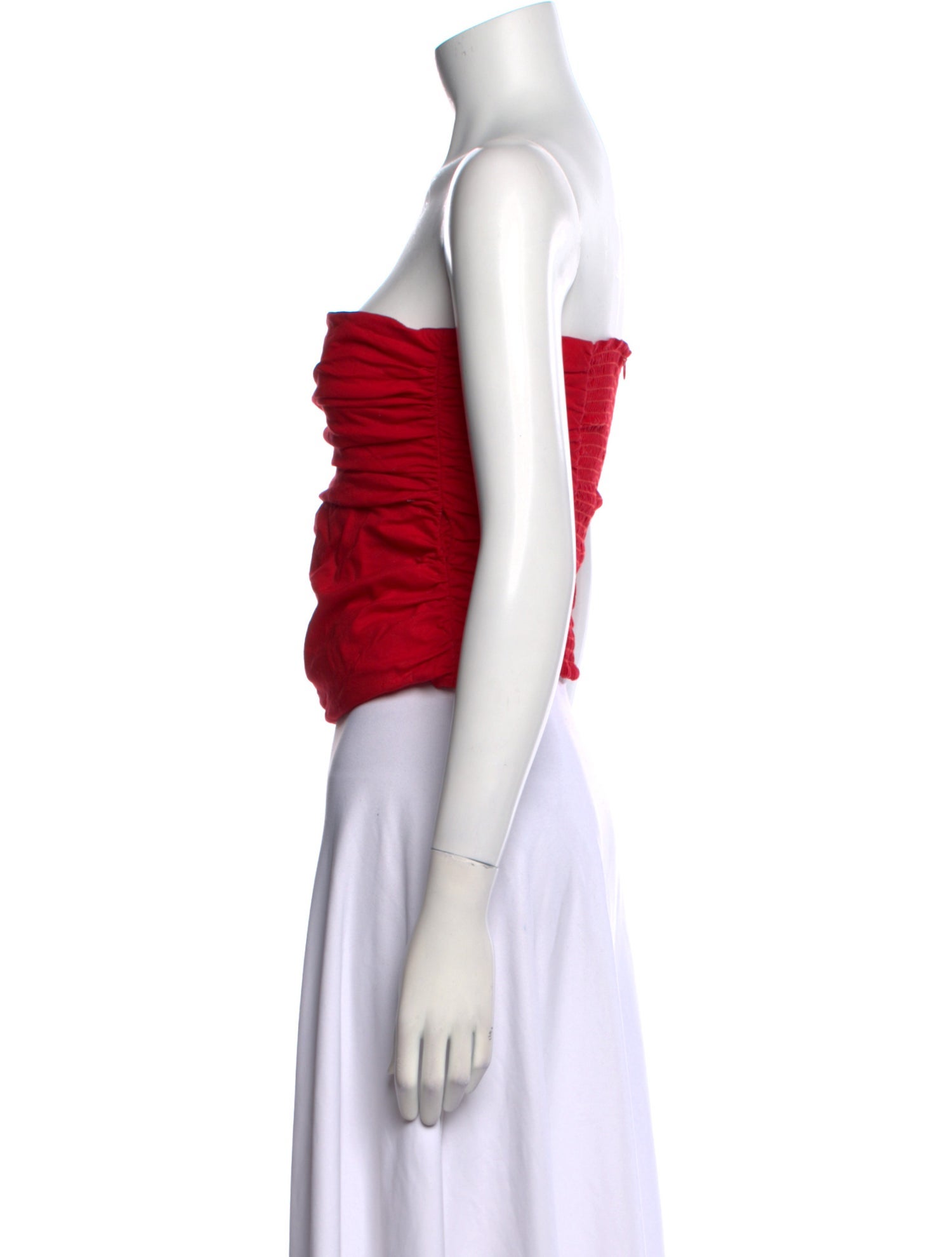 Reformation Strapless Crop Top