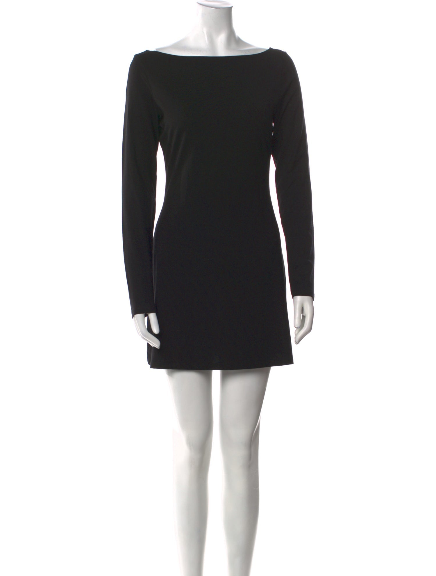 Reformation Bateau Neckline Mini Dress