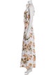 Reformation Floral Print Long Dress