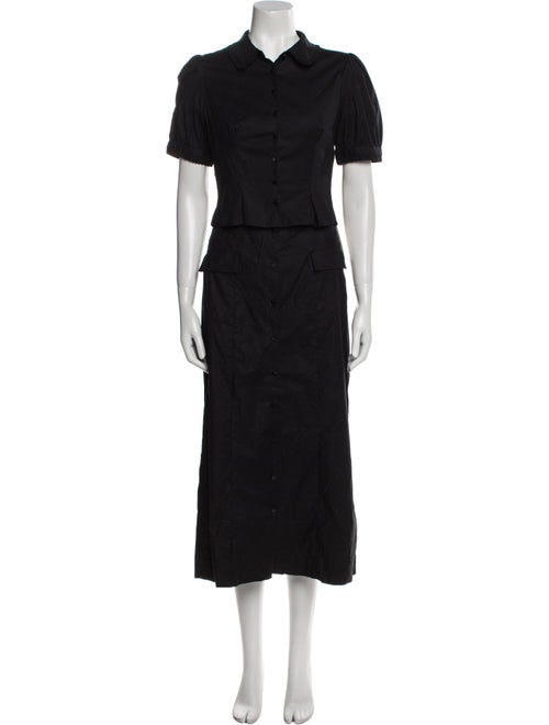 Reformation Ruffle Embellishment Skirt Set