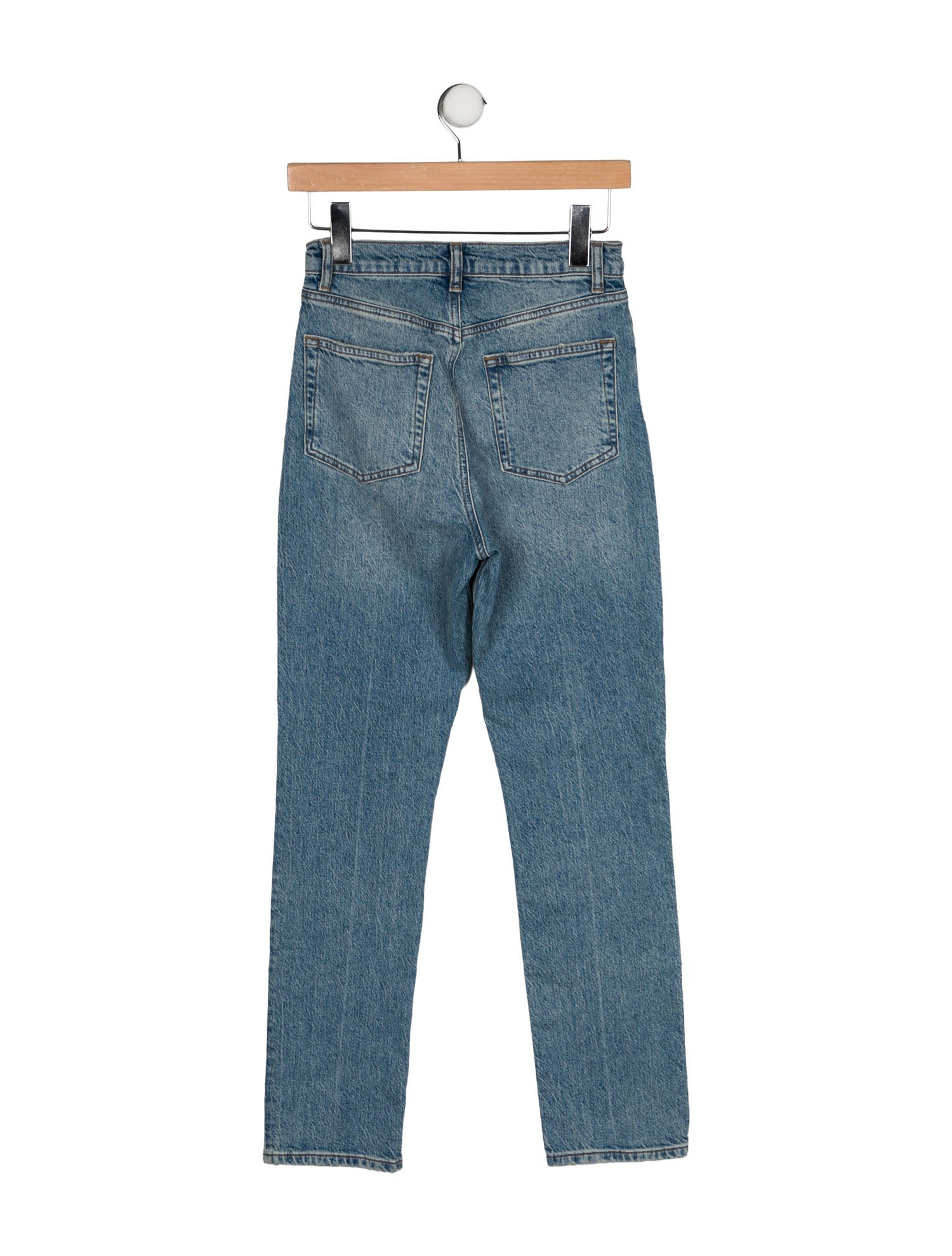 Reformation High-Rise Straight Leg Jeans