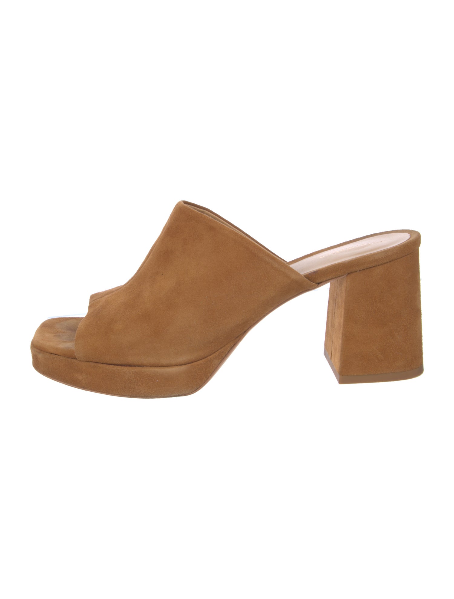 Reformation Suede Slides