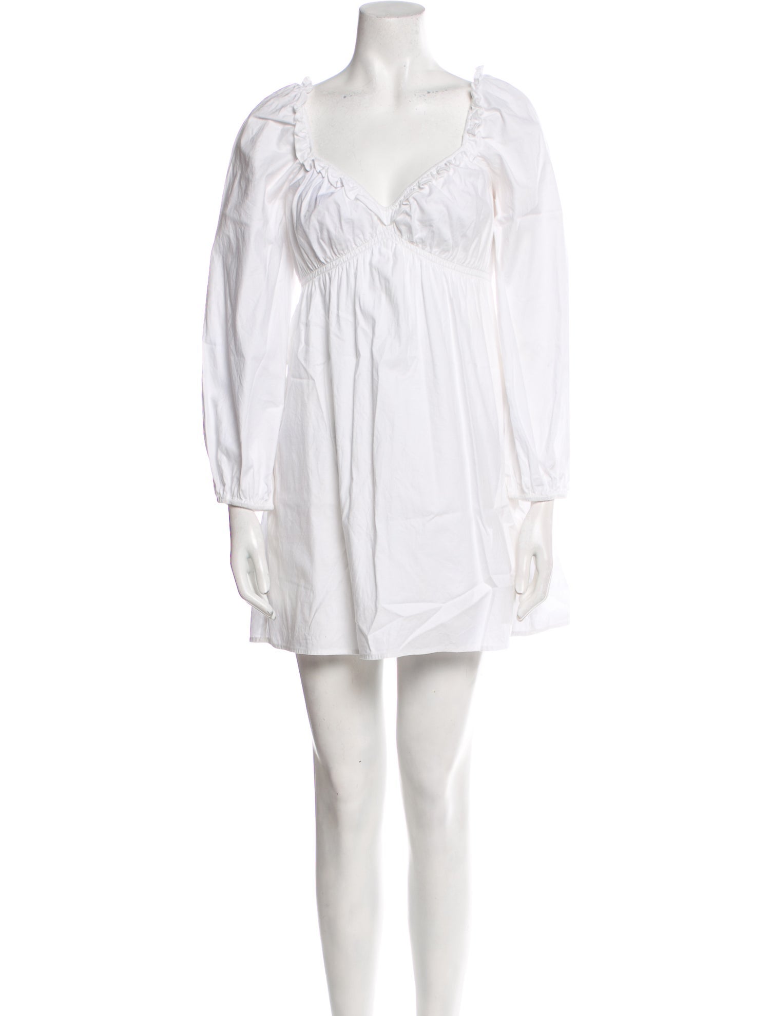 Reformation V-Neck Mini Dress