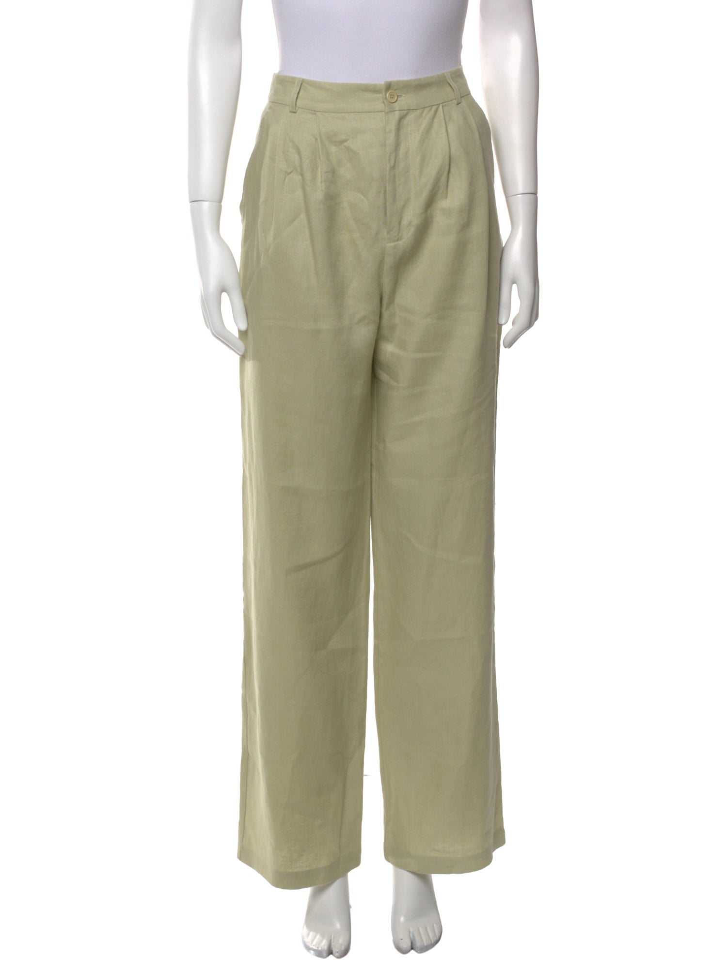 Reformation Linen Wide Leg Pants