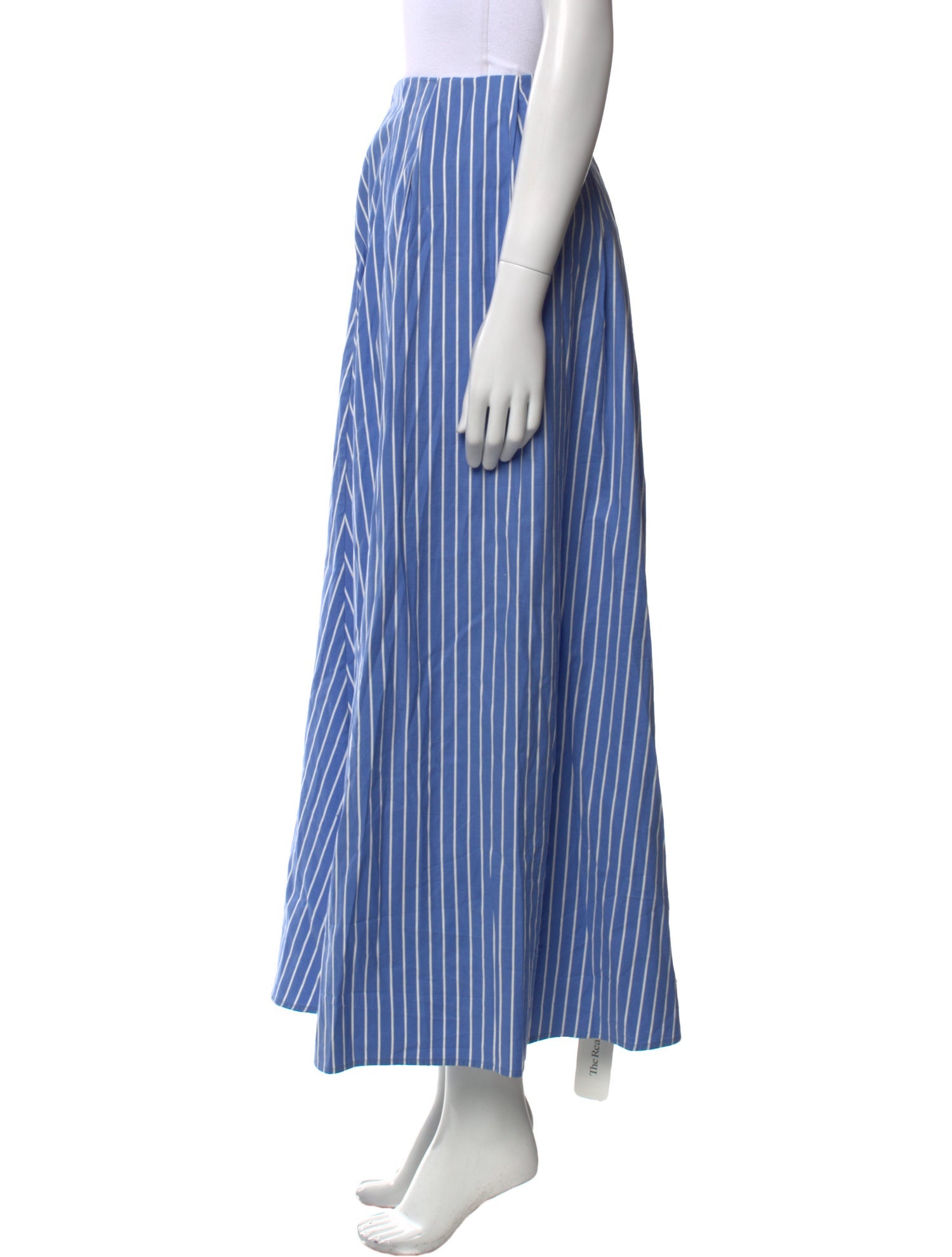 Reformation Striped Midi Length Skirt