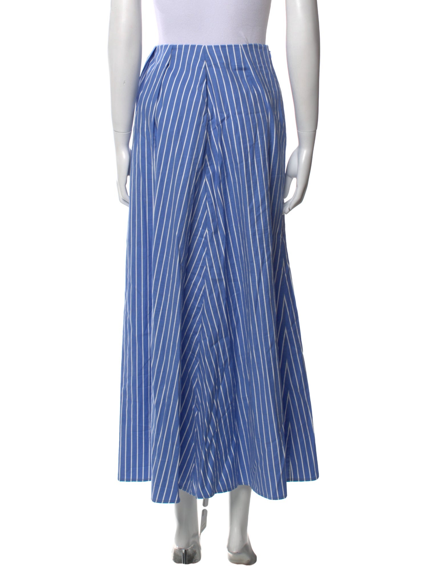 Reformation Striped Midi Length Skirt