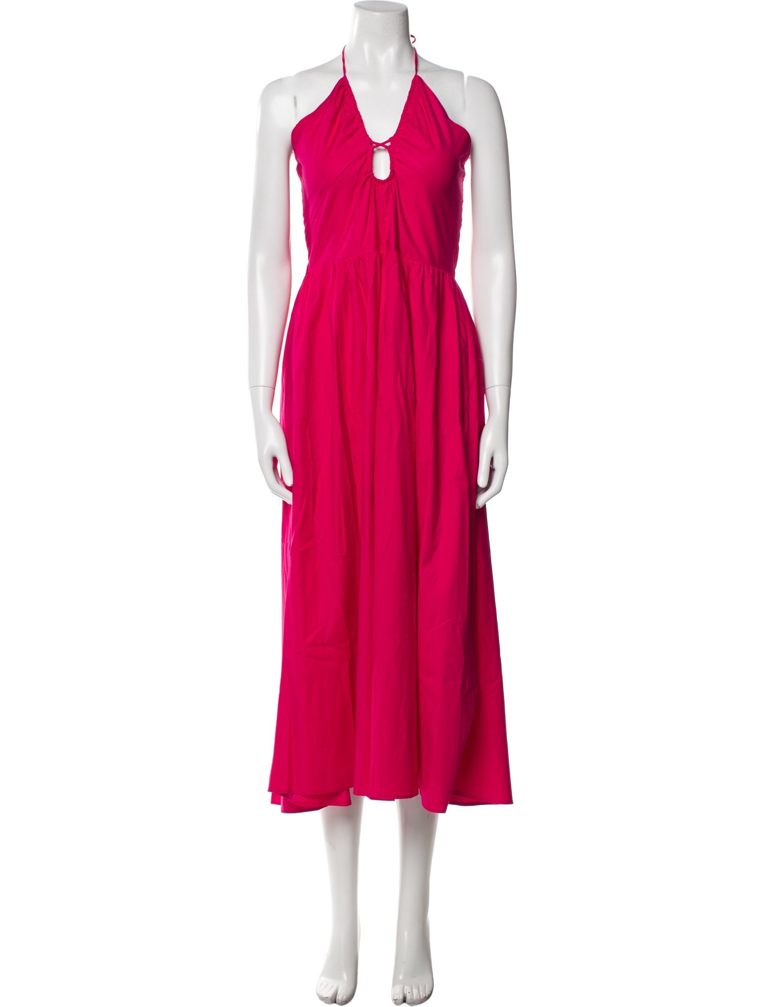 Reformation Halterneck Long Dress