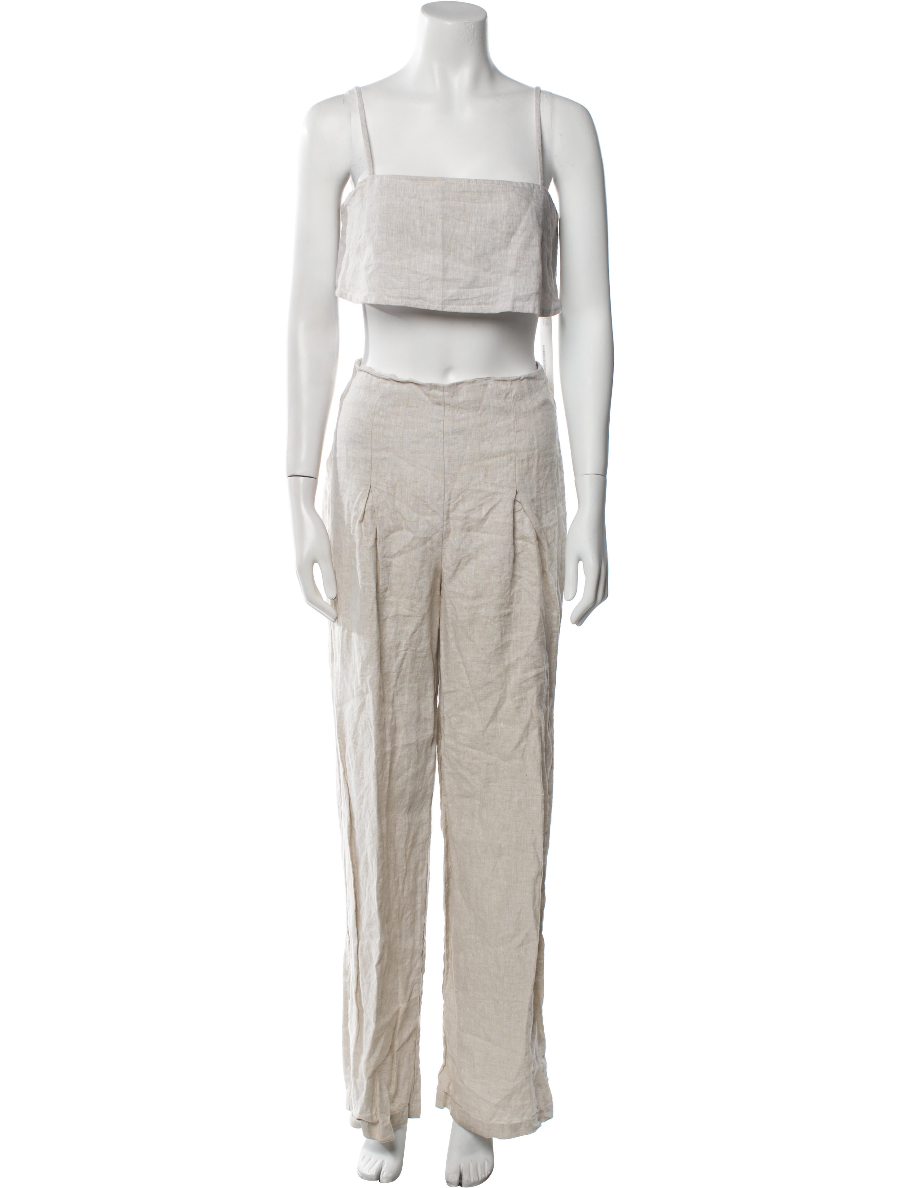 Reformation Linen Pant Set
