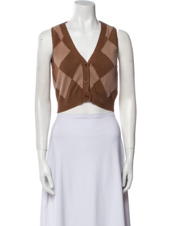 Reformation Patterned Vest