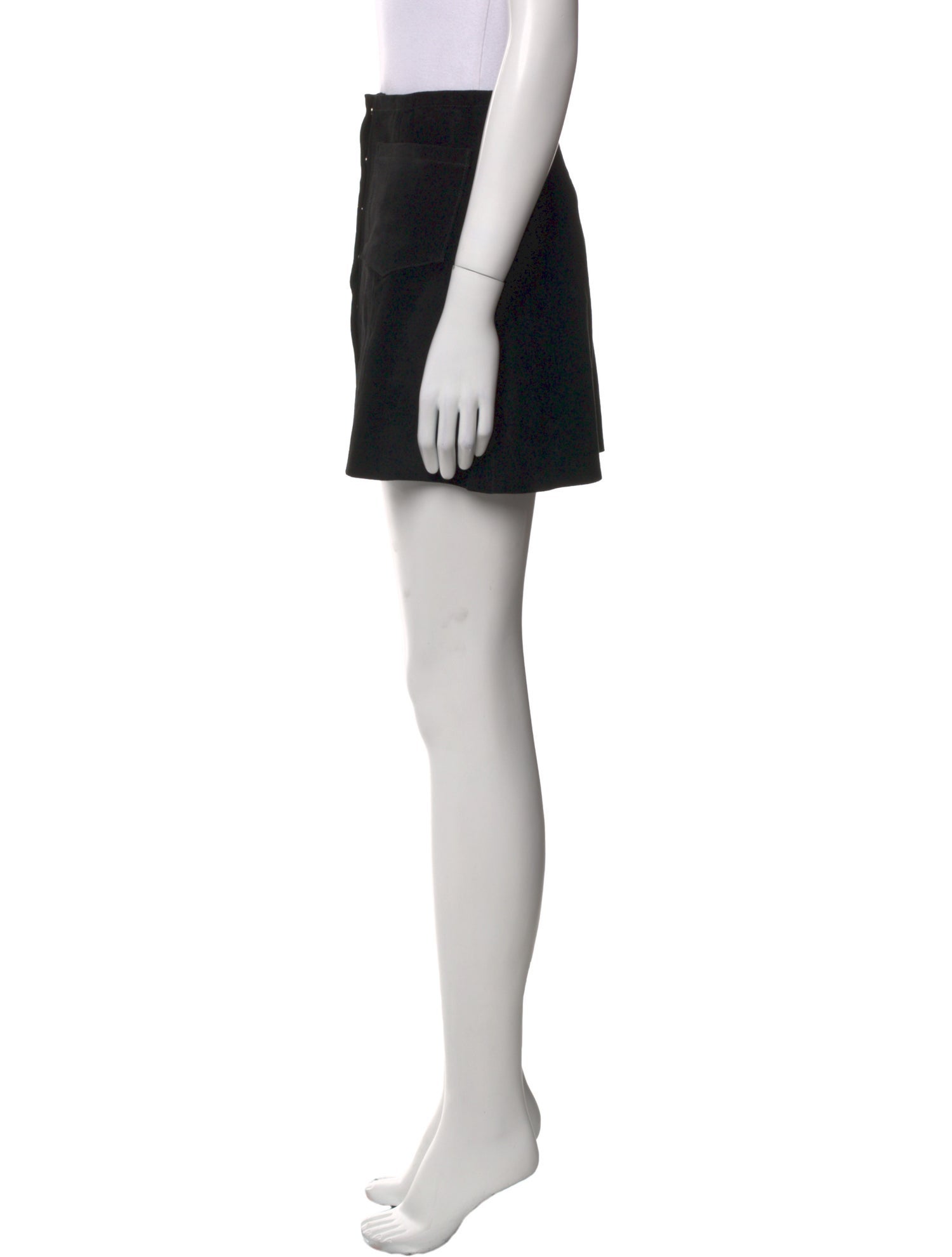 Reformation Leather Mini Skirt