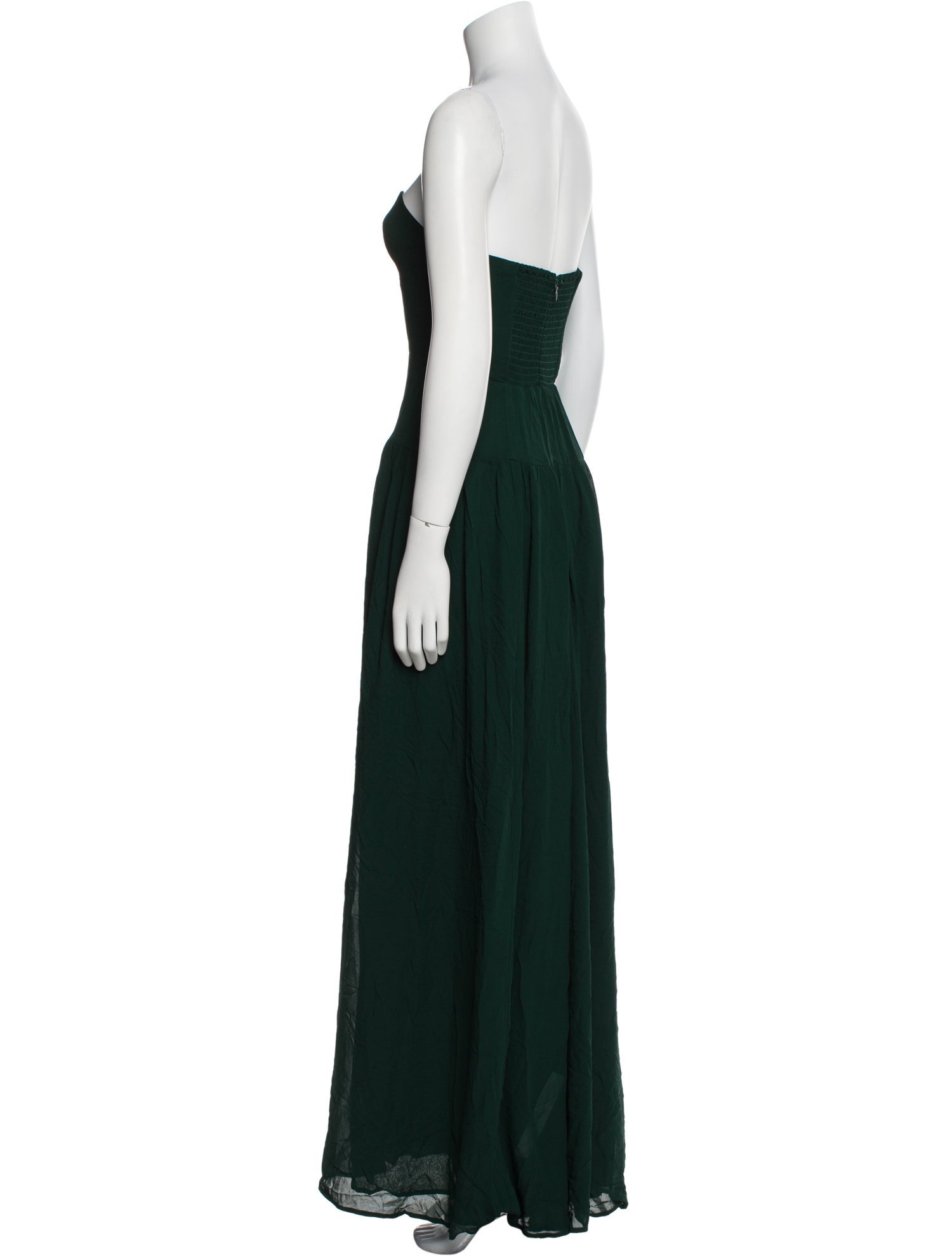 Reformation Strapless Long Dress w/ Tags