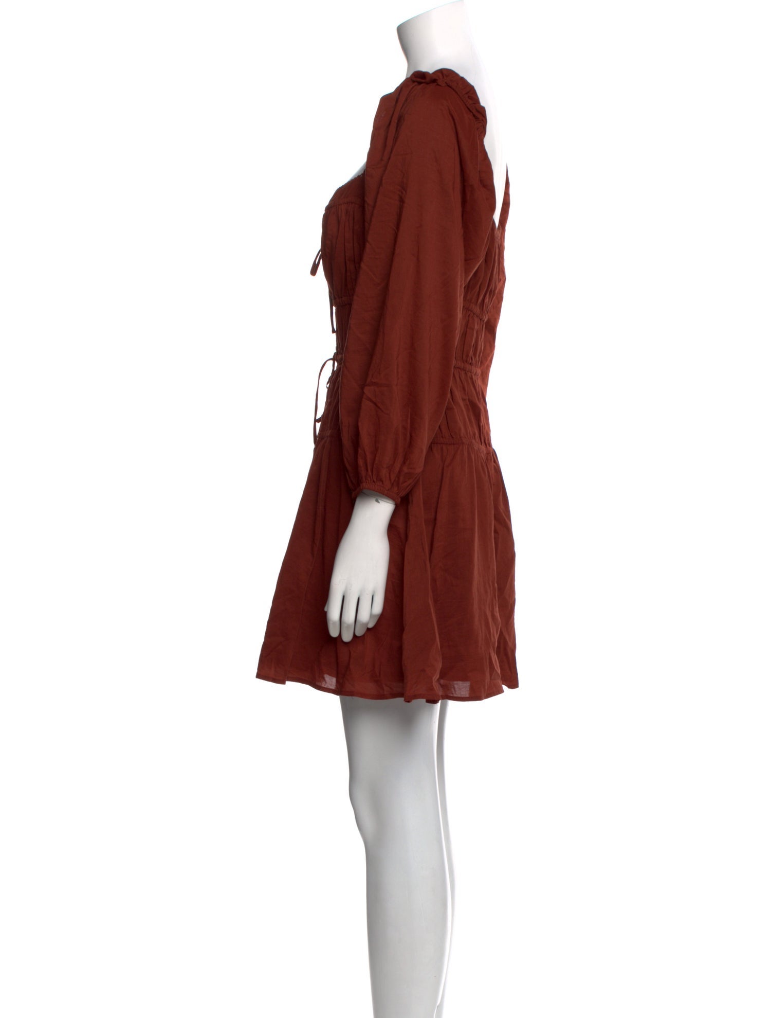 Reformation V-Neck Mini Dress