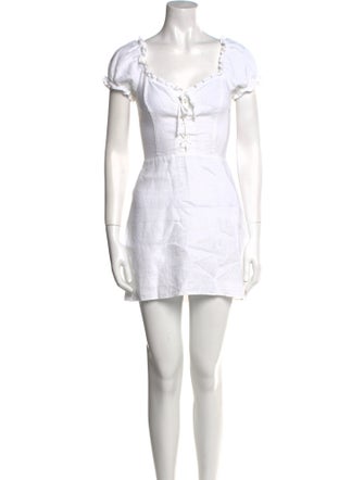 Reformation Linen Mini Dress