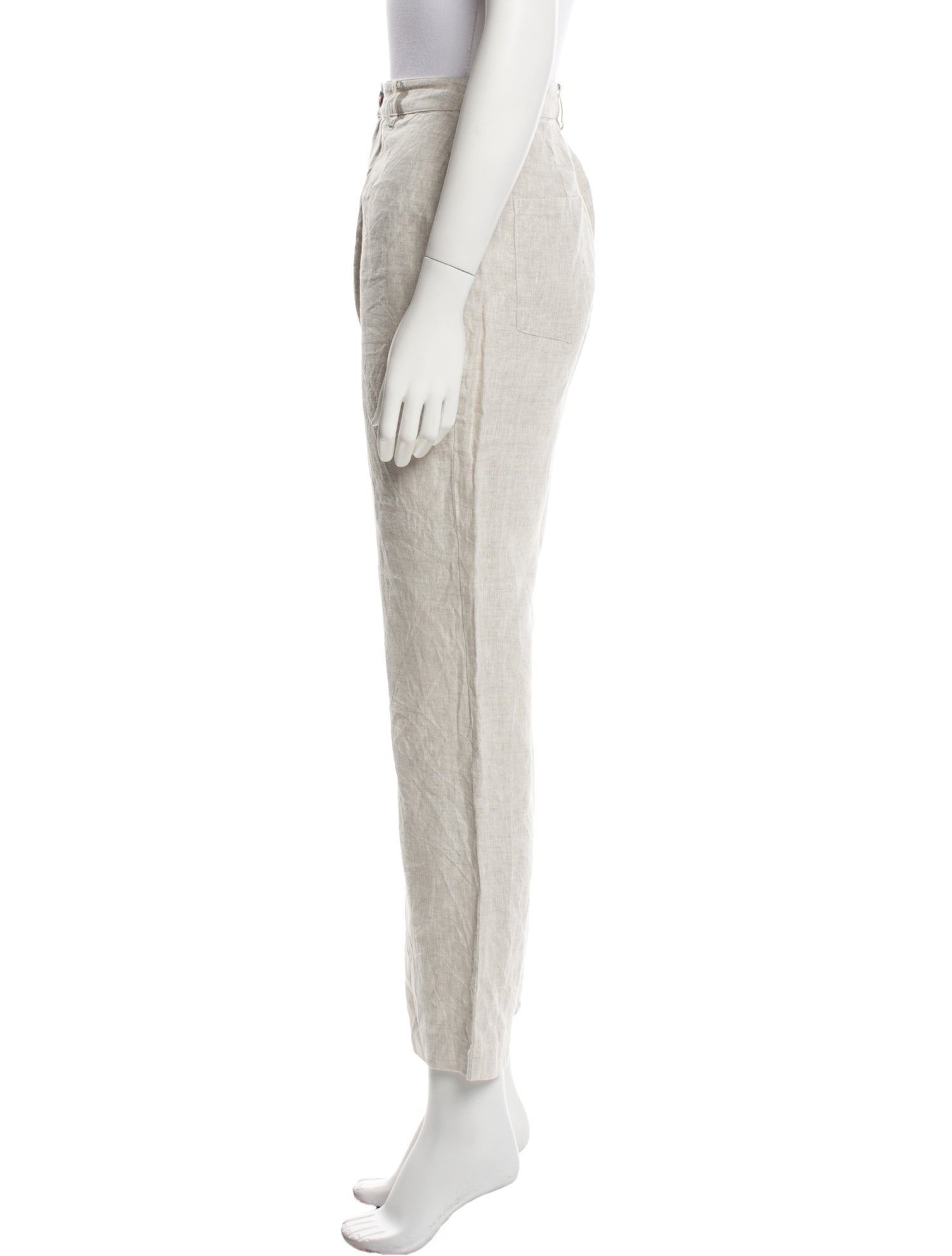 Reformation Linen Straight Leg Pants