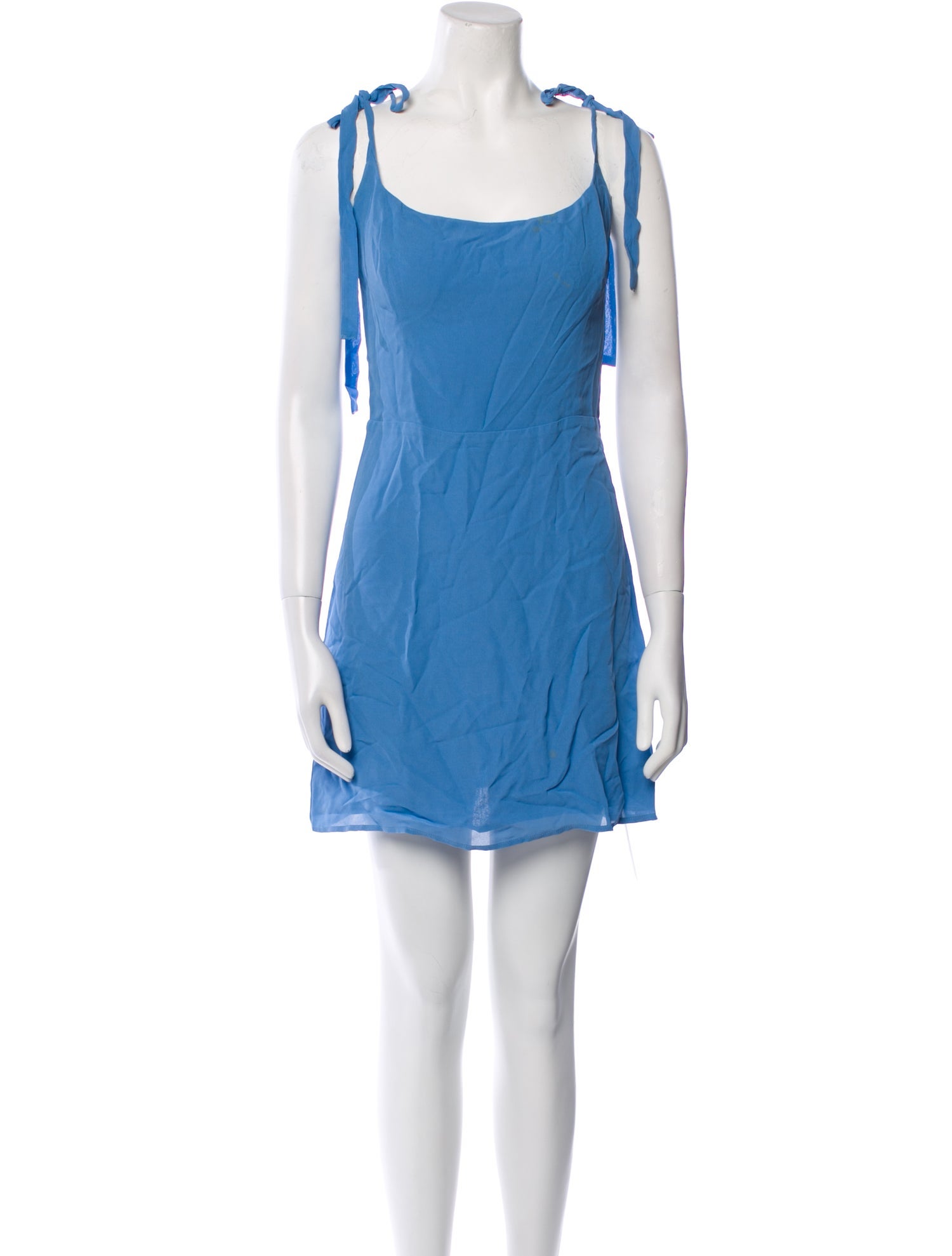 Reformation Scoop Neck Mini Dress