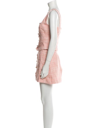 Reformation Tweed Pattern Skirt Set