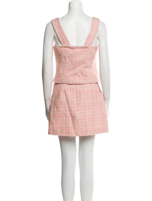 Reformation Tweed Pattern Skirt Set