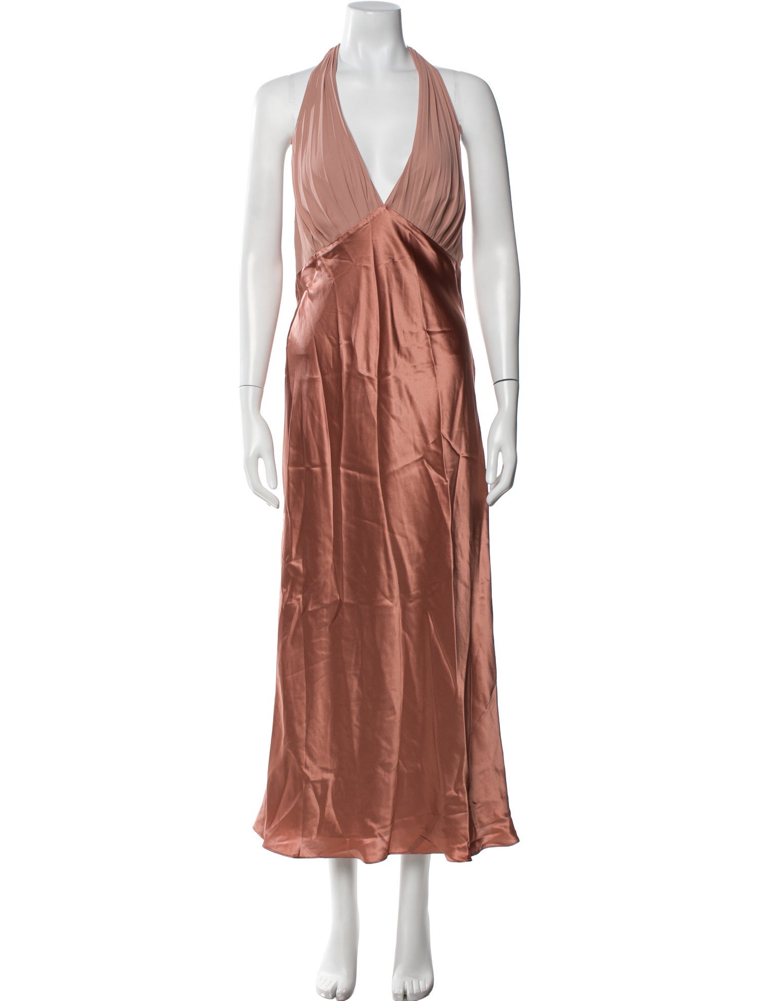 Reformation Silk Long Dress w/ Tags