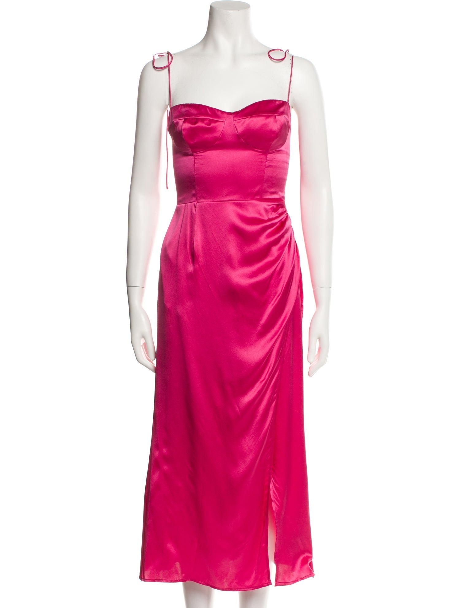 Reformation Silk Long Dress