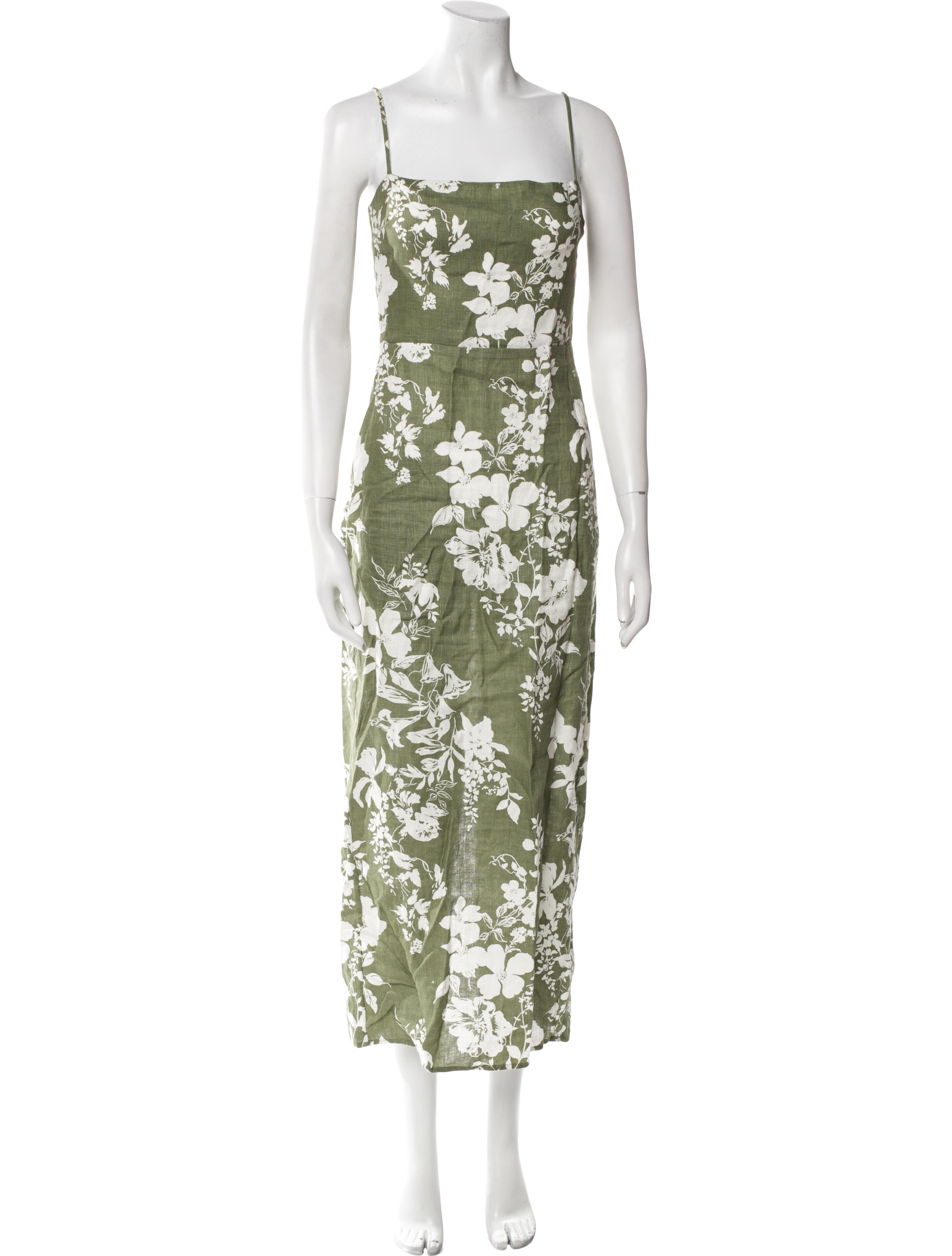 Reformation Linen Long Dress