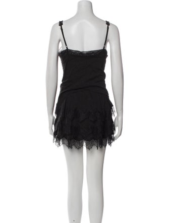 Reformation Square Neckline Mini Dress