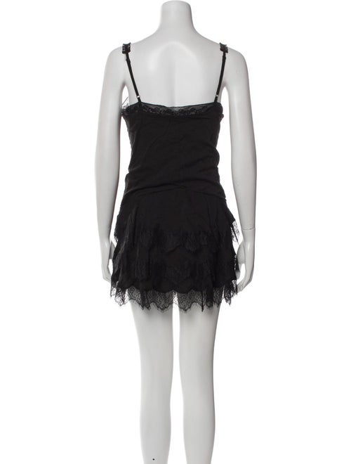 Reformation Square Neckline Mini Dress