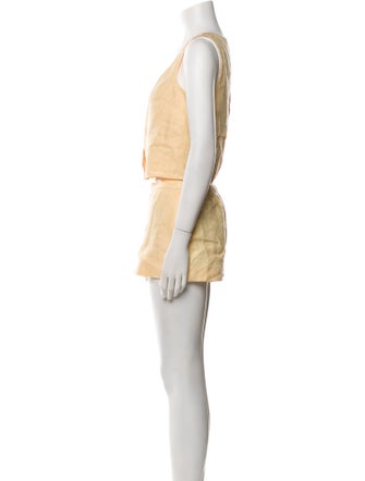 Reformation Linen Short Set