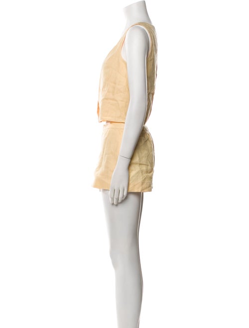 Reformation Linen Short Set