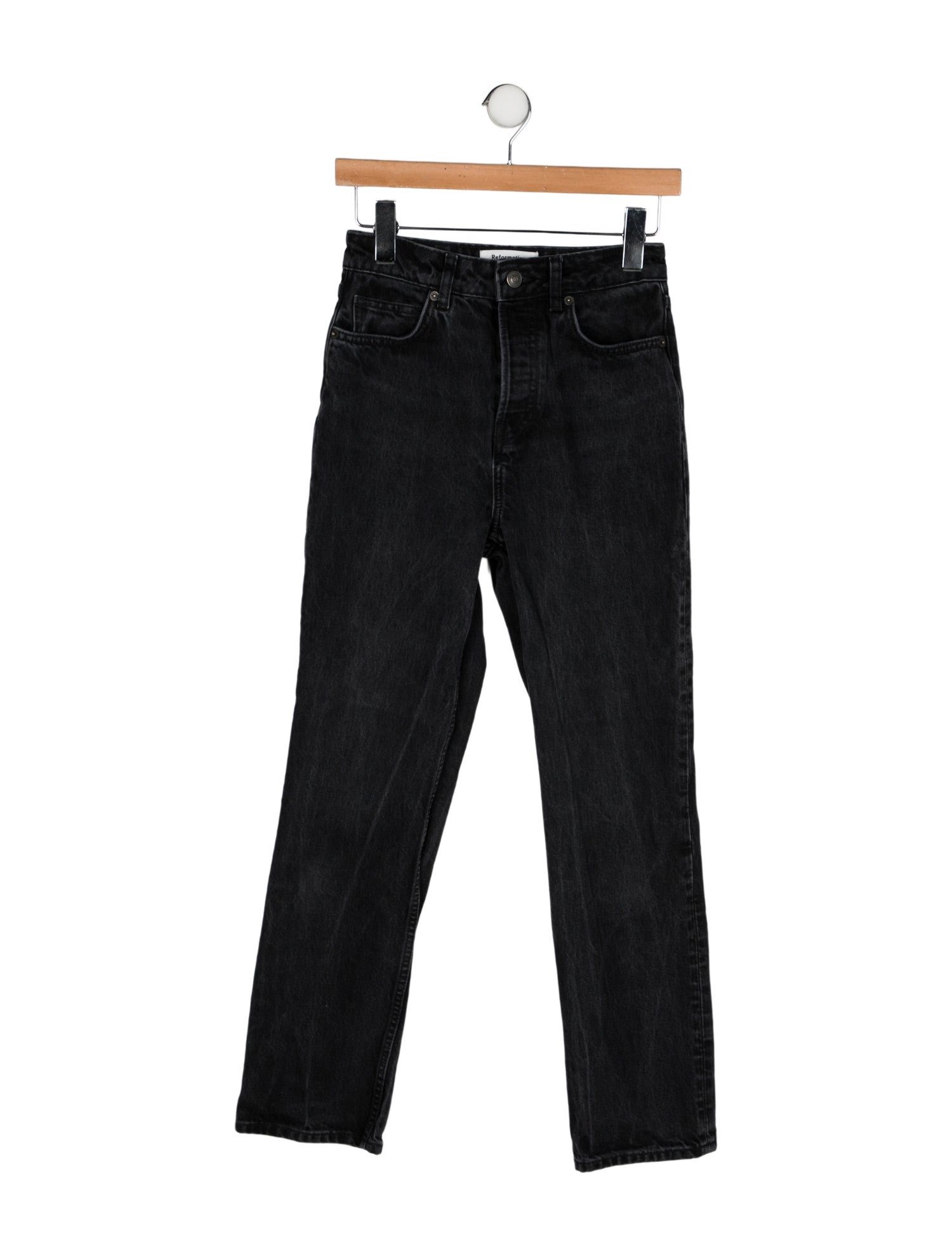 Reformation High-Rise Straight Leg Jeans
