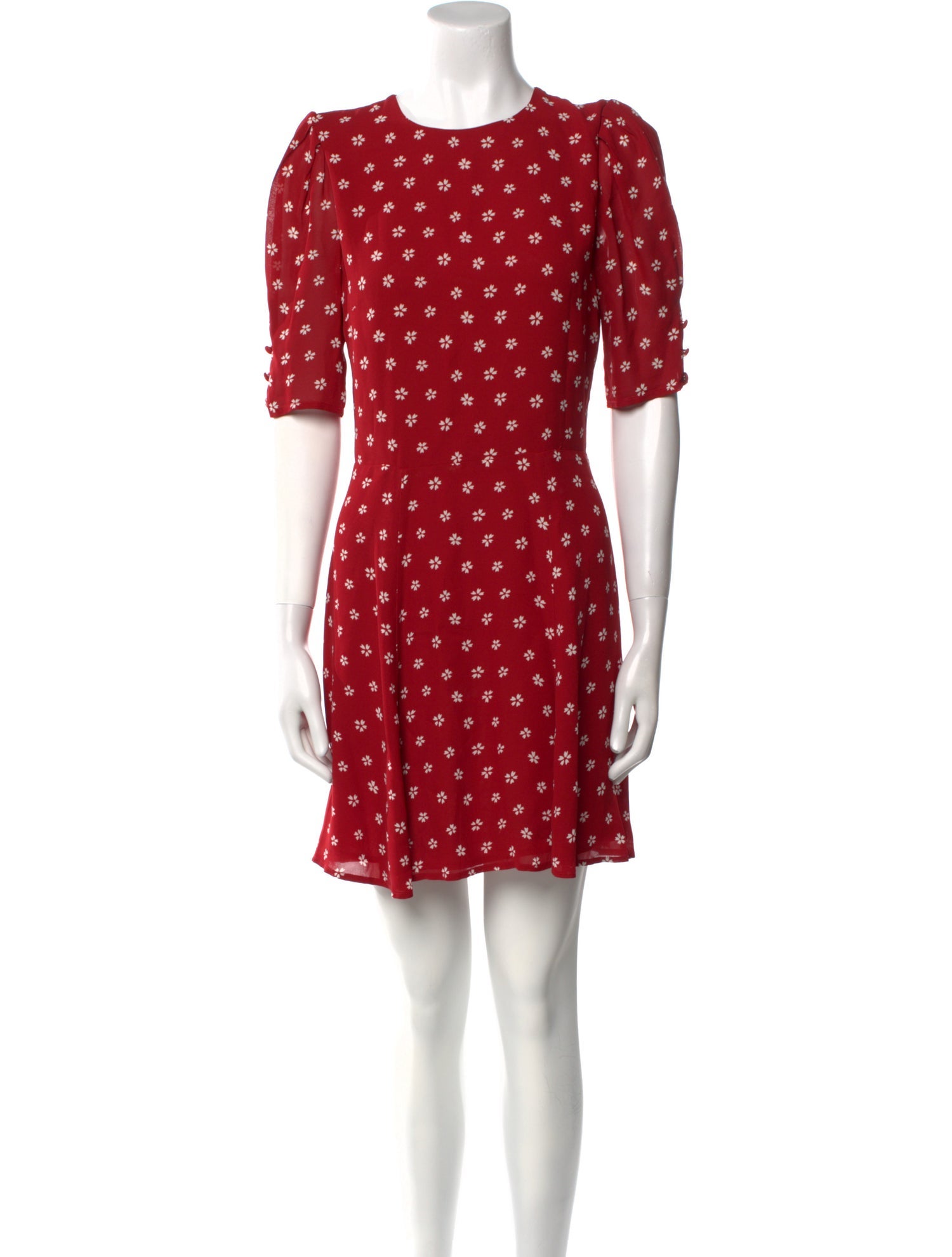 Reformation Printed Mini Dress