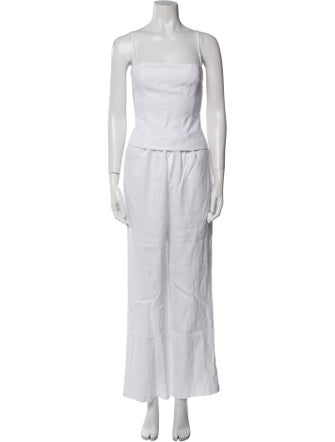 Reformation Linen Skirt Set